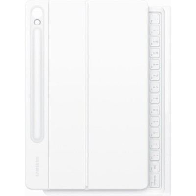 Samsung Book Cover with Keyboard White (Galaxy Tab S9/ S9 FE)